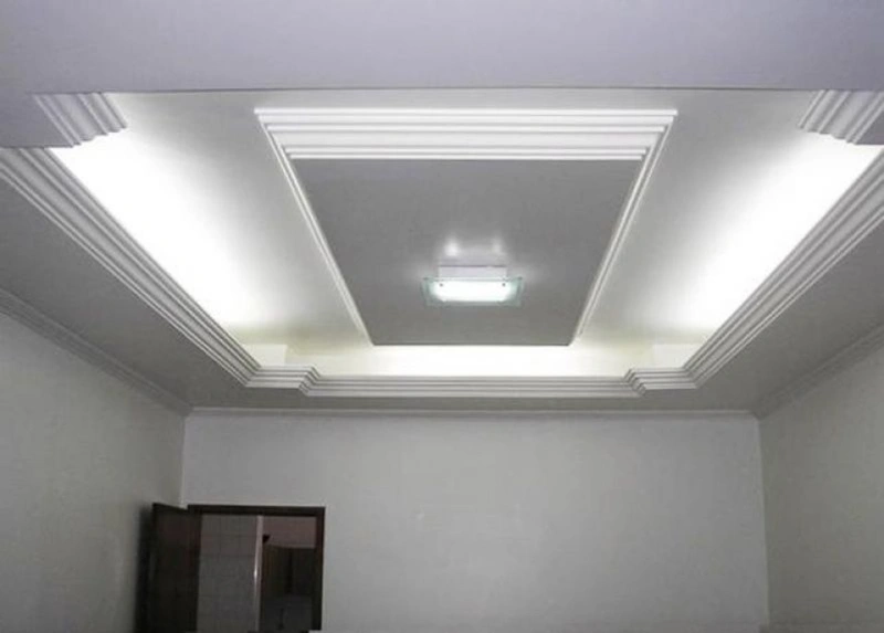 Forro tabicado de gesso para isolamento acústico