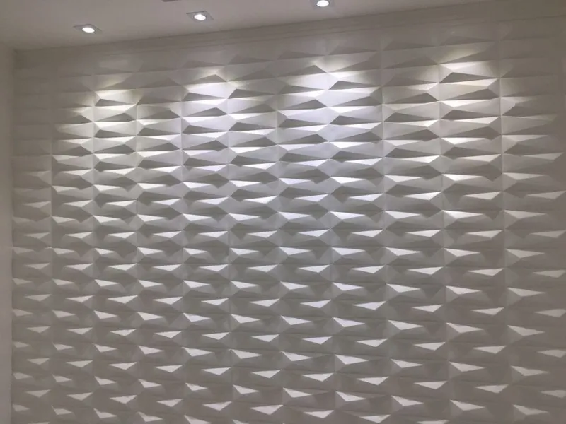 Gesso em pó para acabamento de parede